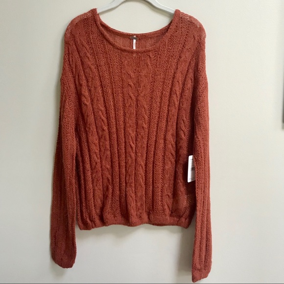 Free People Rich Earth Angel Soft Pullover Sweater - Picture 4 of 12